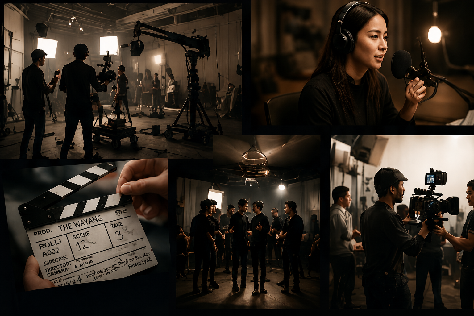 Behind the scenes of The WayanG productions