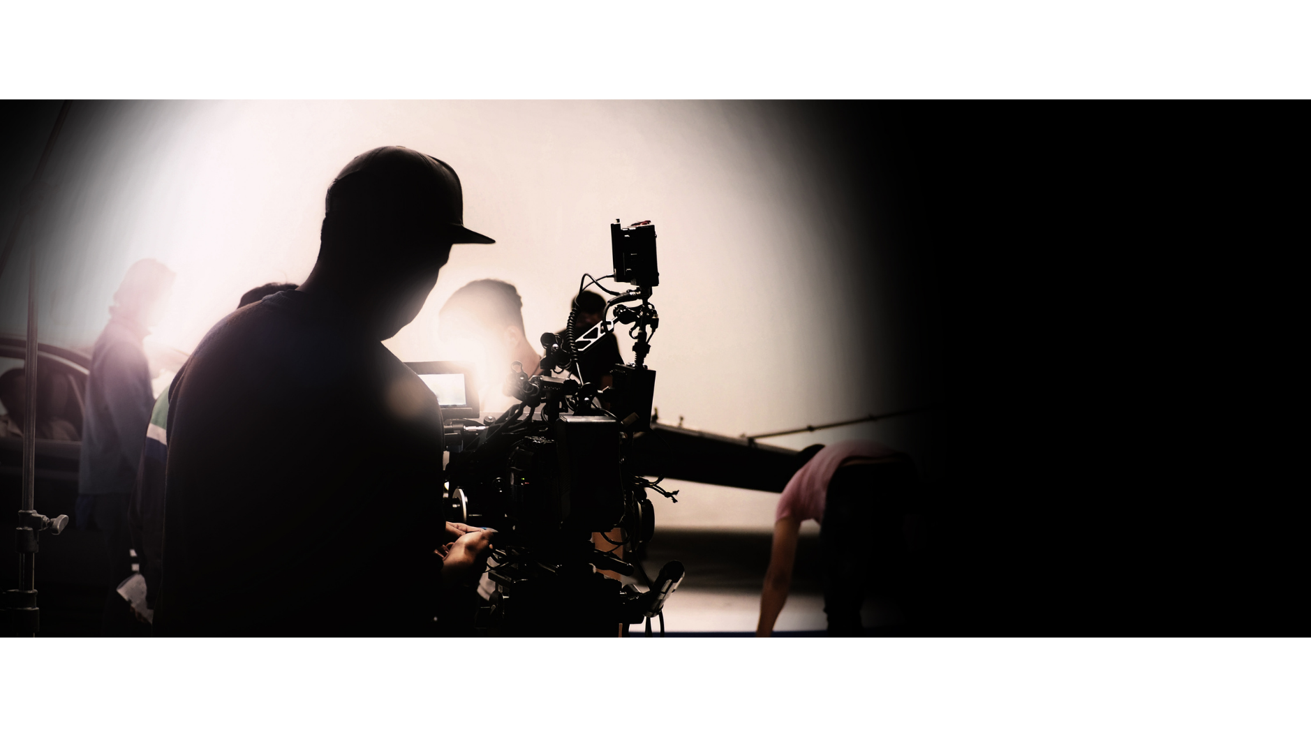 Film crew on set