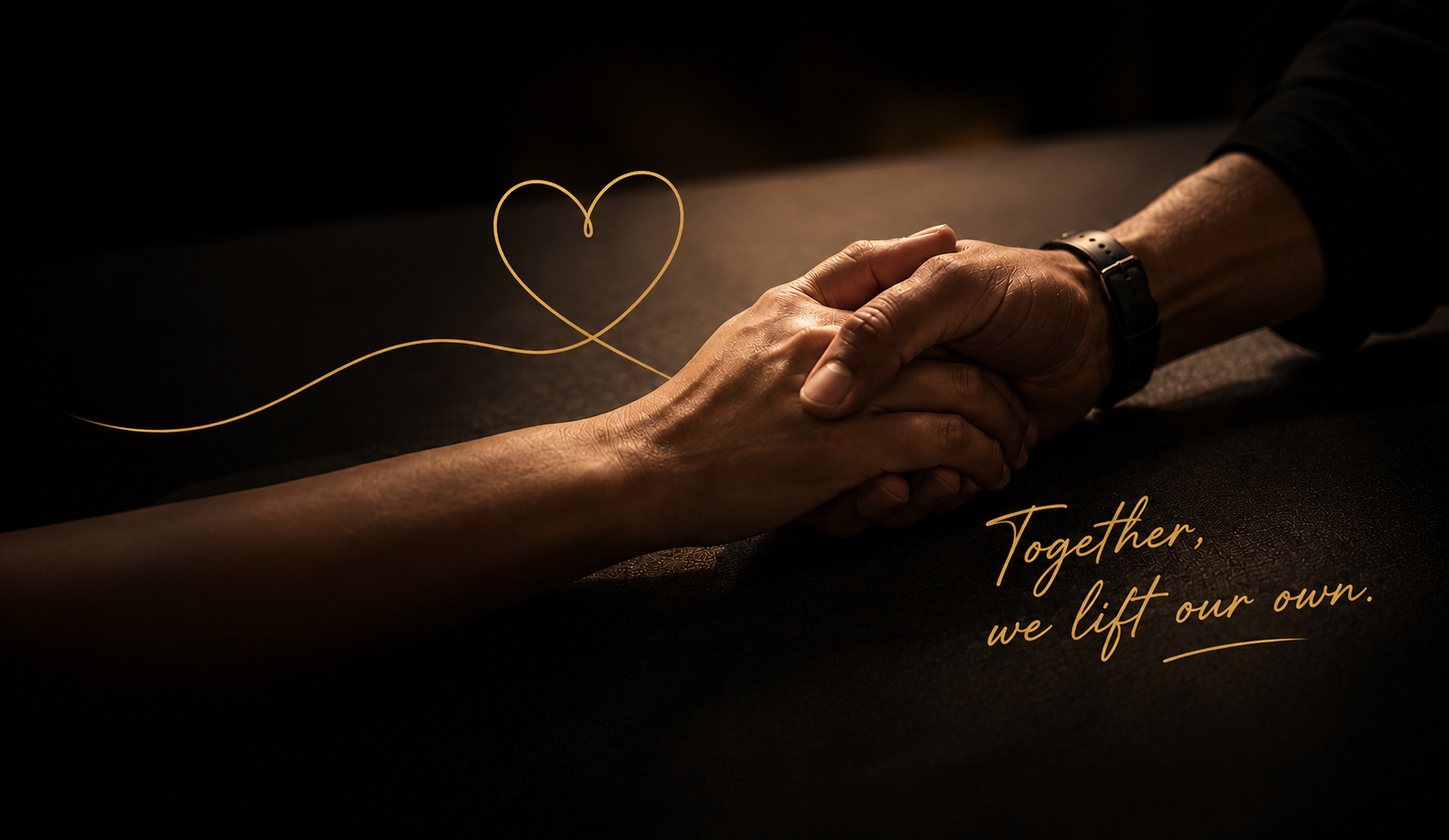 Together, we lift our own.